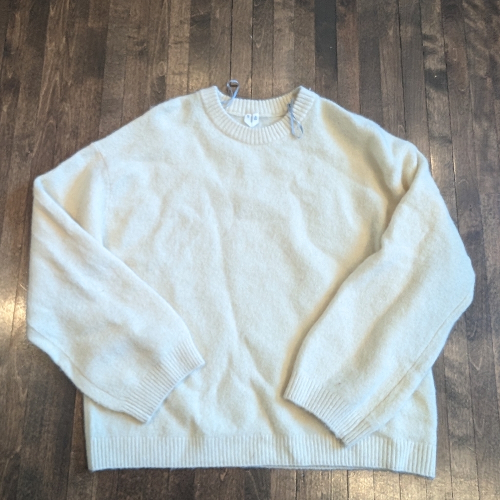 Arket beige oversize sweater